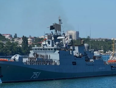 Στον Πόρο από σήμερα η φρεγάτα του ρωσικού Ναυτικού «Admiral Essen»